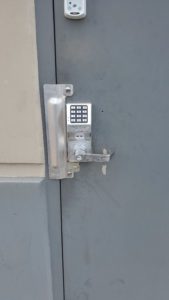 Alarm Lock Installation complete